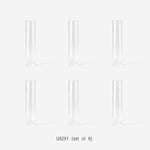 Glass Chimneys (set of 6)