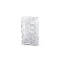 Glacial Rectangular Glass Vase | Galore Home: Luxury Home Decor, Elegant Home Furnishings, Stylish Home Accents & Contemporary Home Accessories
