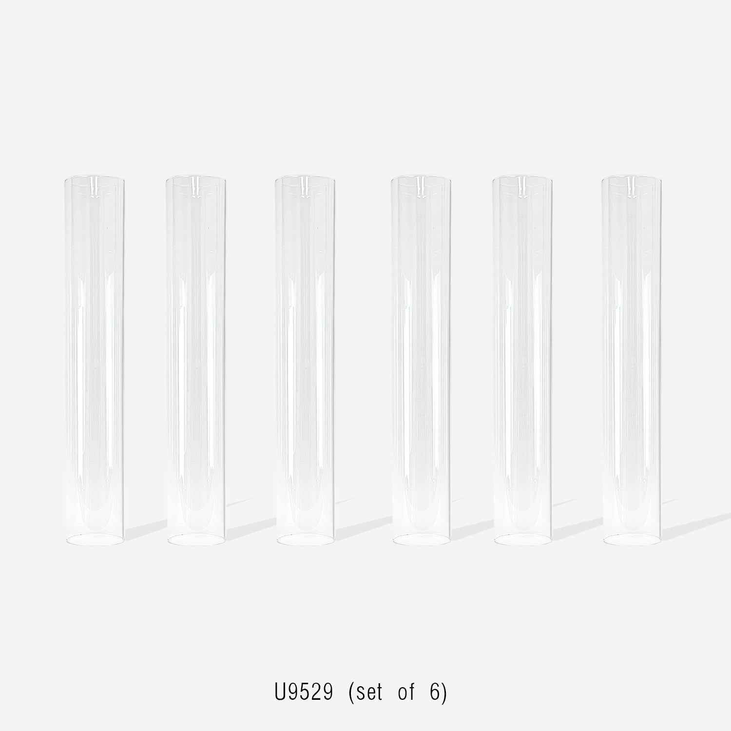Glass Chimneys (set of 6)