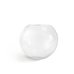 Black Glass Bubble Vase