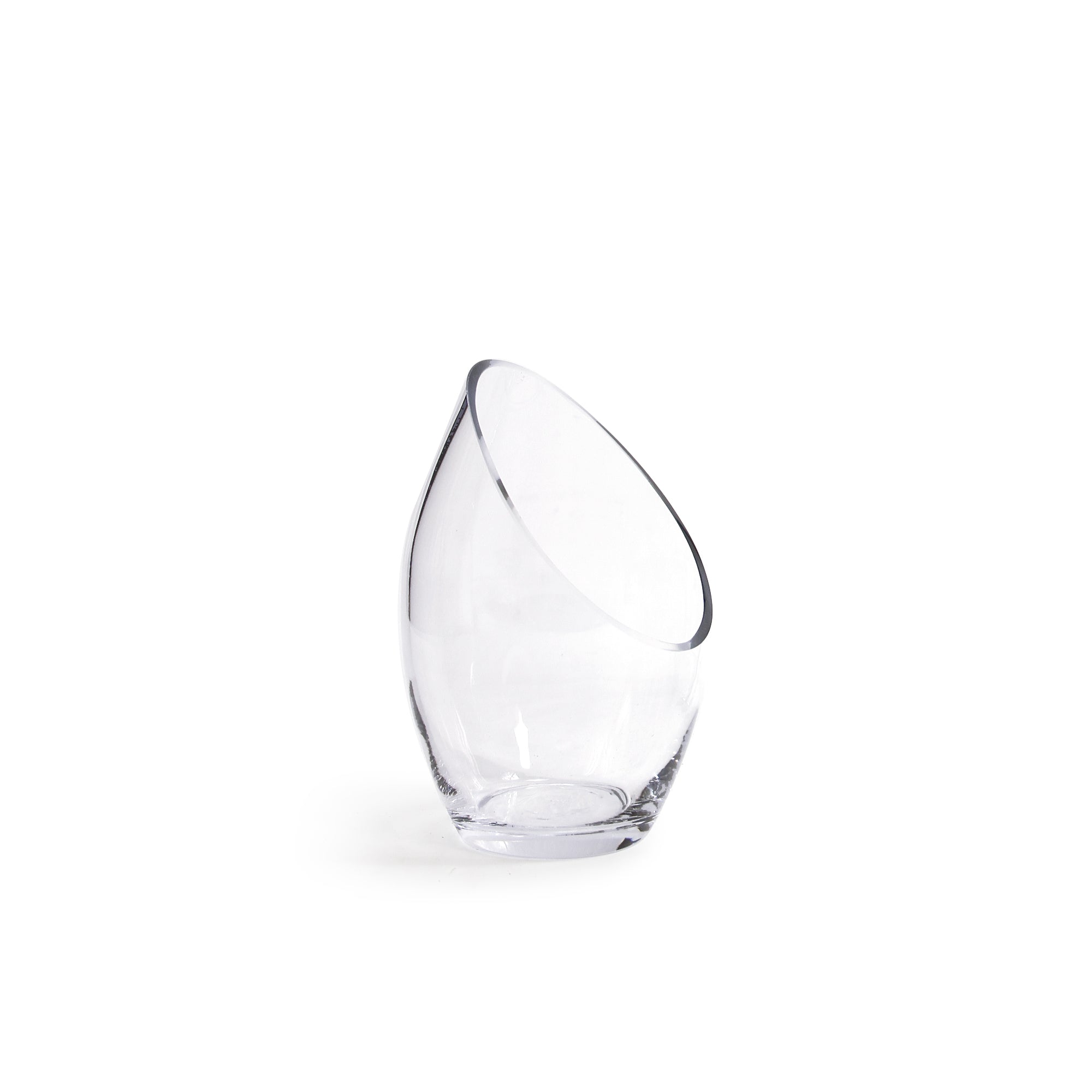 Angled Oval Vase