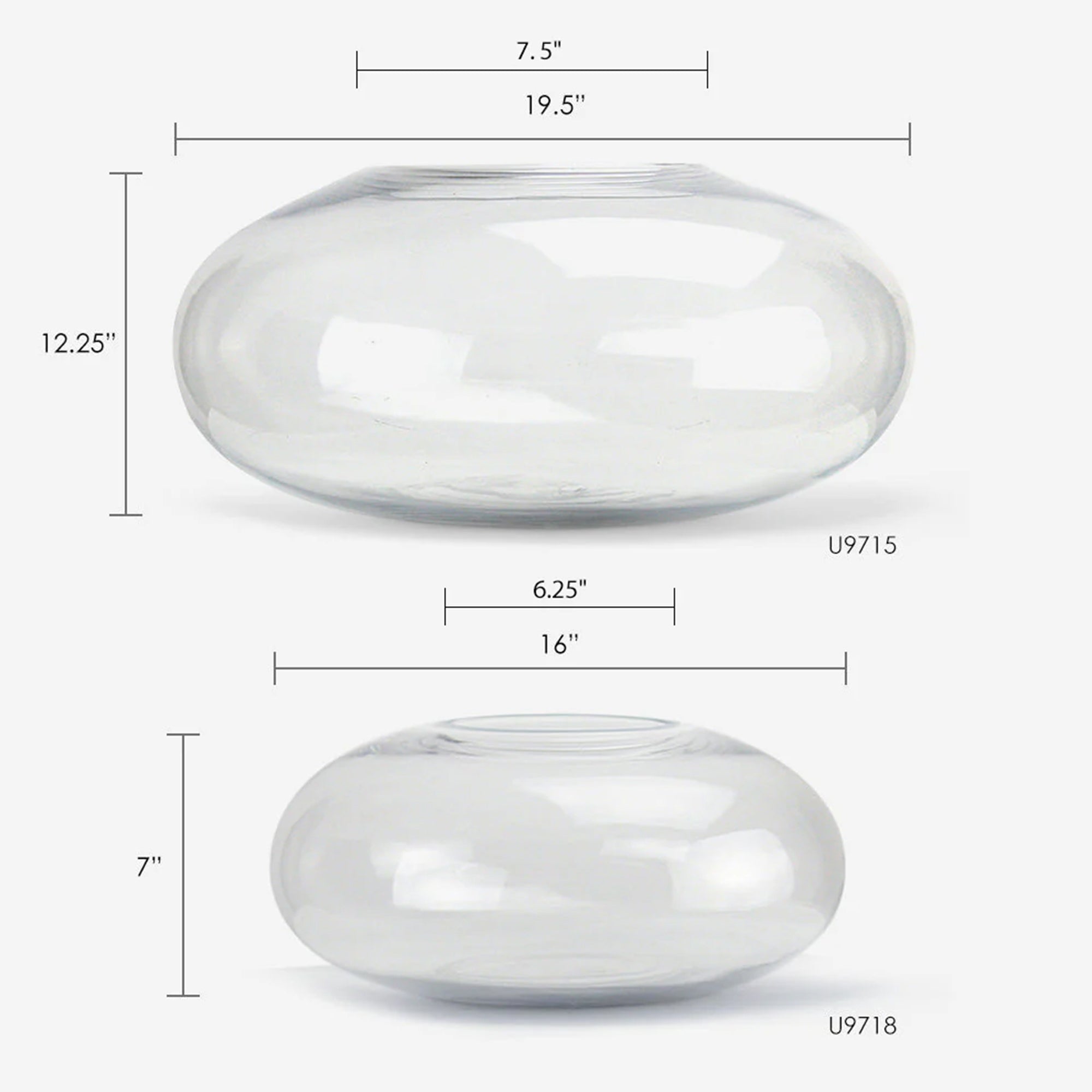 Colure Glass Vase