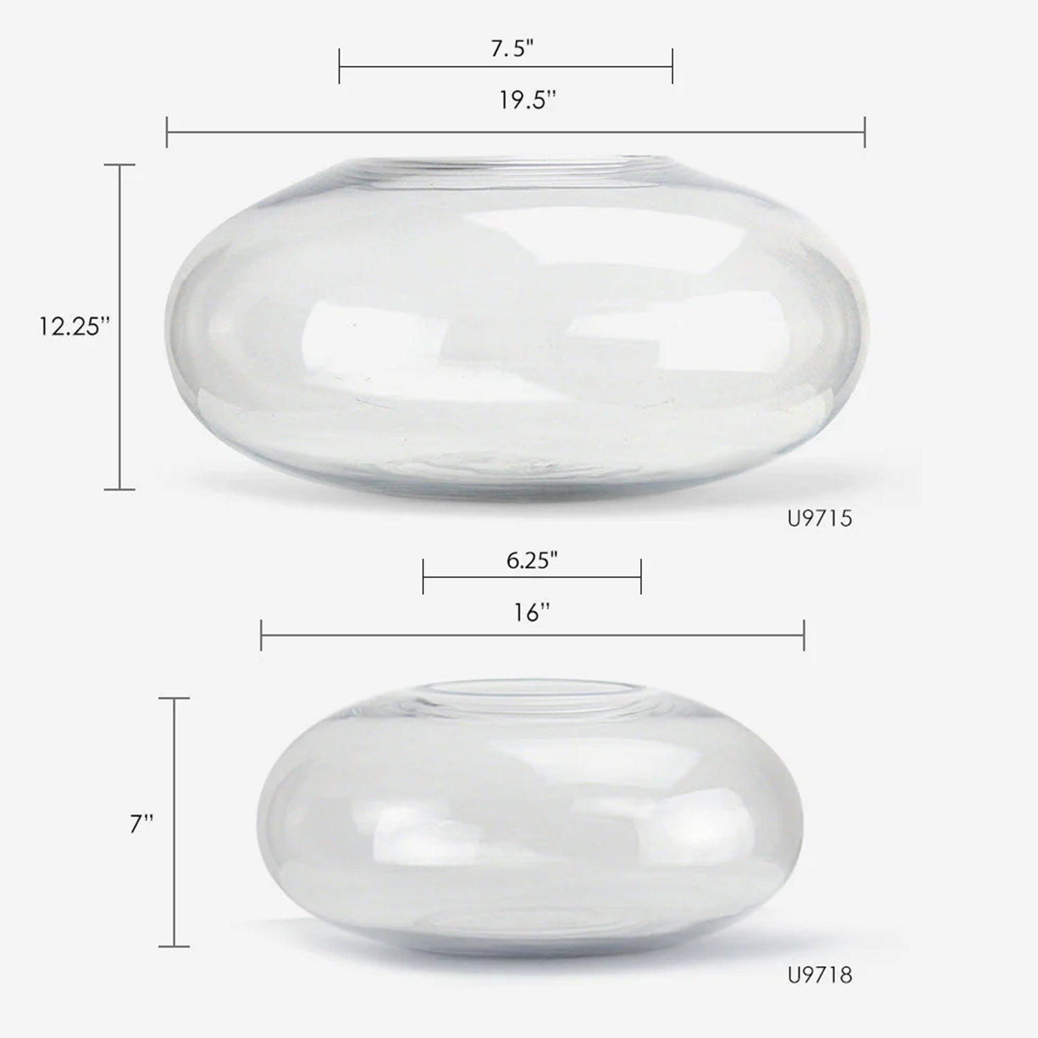 Colure Glass Vase