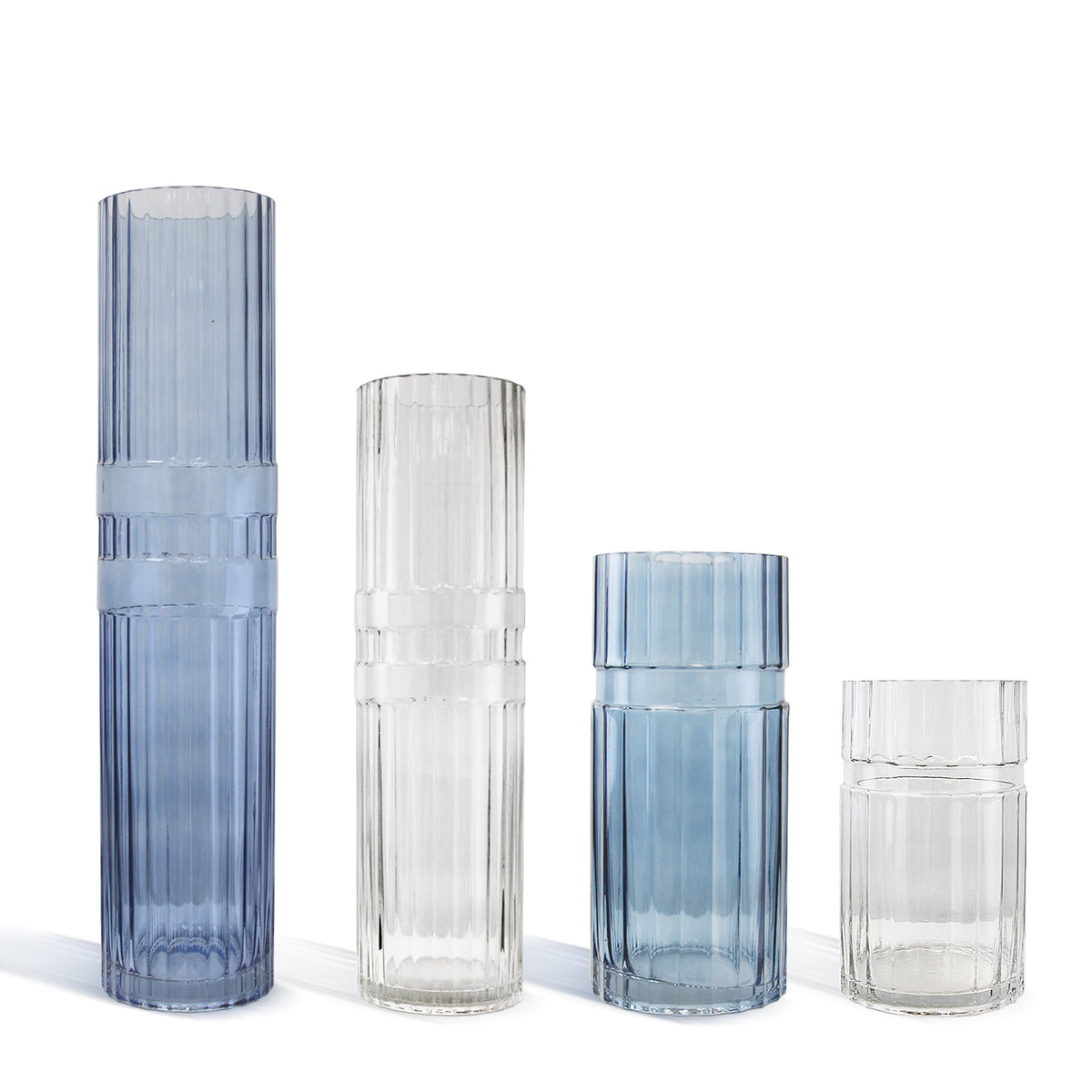 Tiered Glass Vase