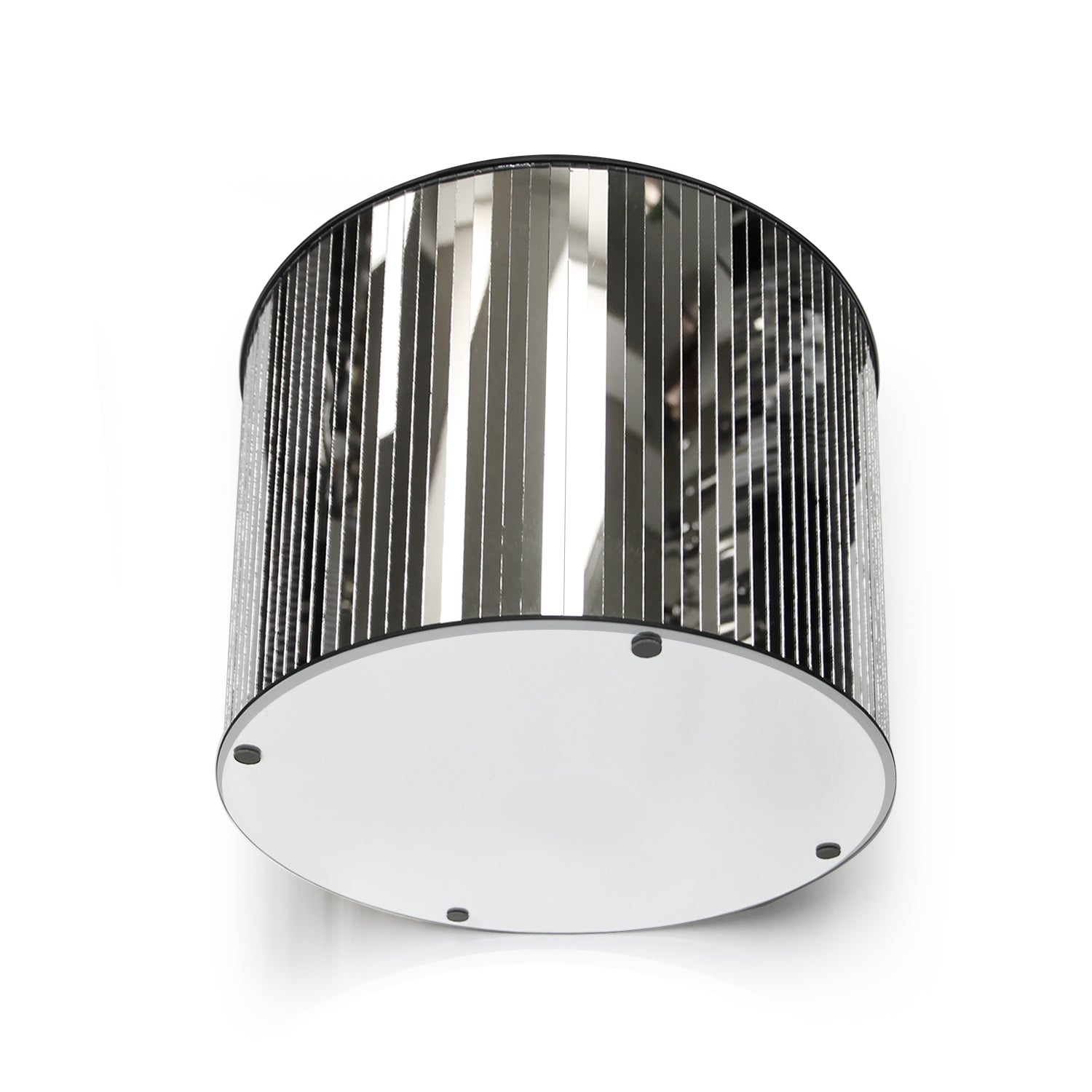 Mirrored Glass Table Stand