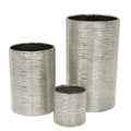 Etched Metallic Silver Collection