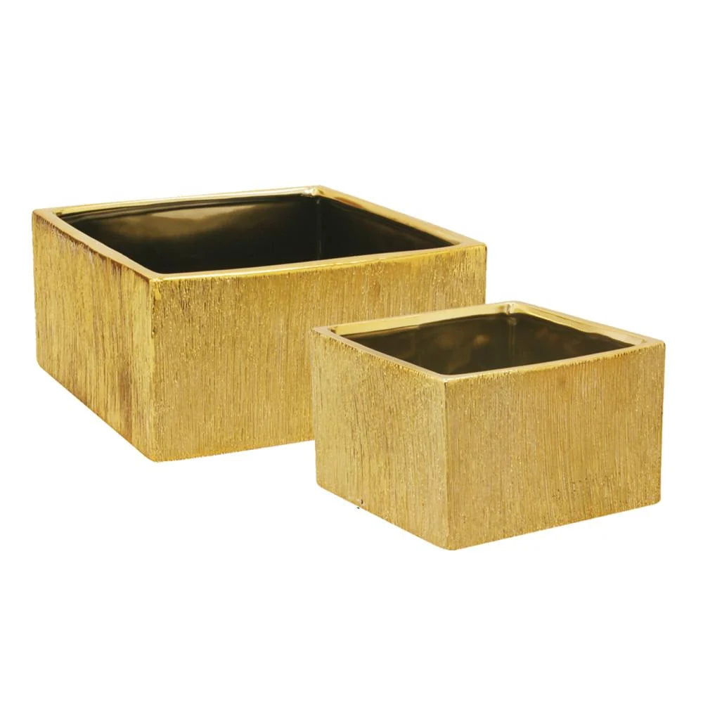 Etched Metallic Gold Collection