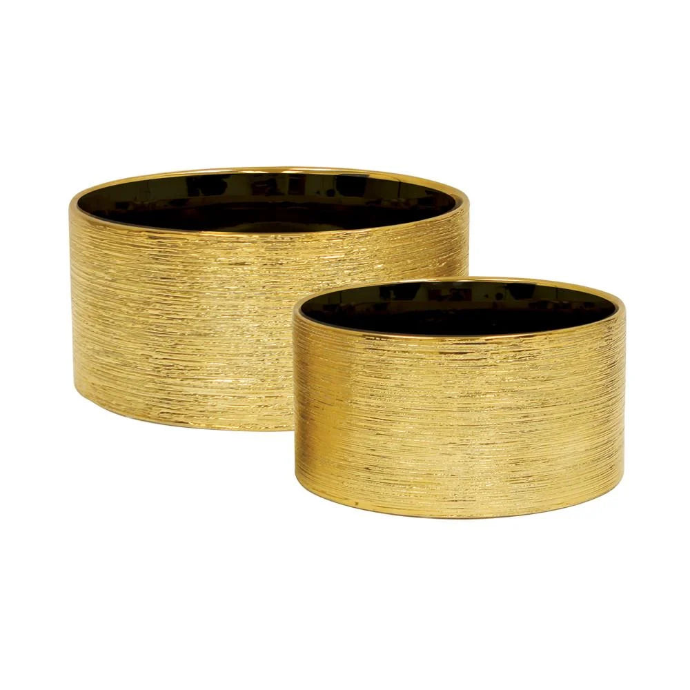 Etched Metallic Gold Collection