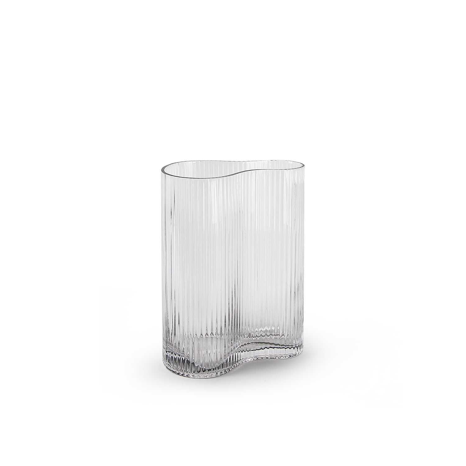Wavy Ribbed Designer Vase | Galore Home: Luxury Home Decor, Elegant Home Furnishings, Stylish Home Accents & Contemporary Home Accessories