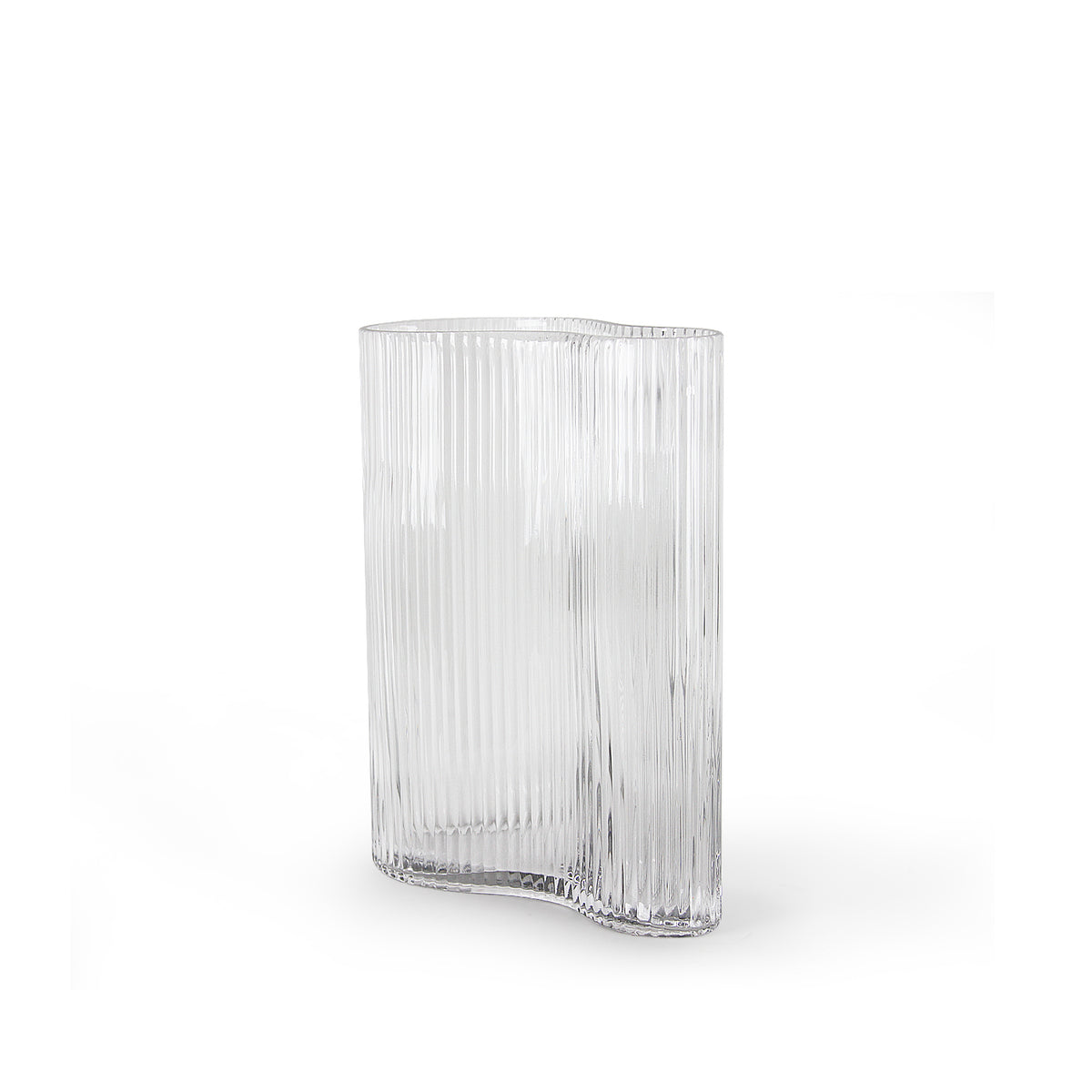Wavy Ribbed Designer Vase | Galore Home: Luxury Home Decor, Elegant Home Furnishings, Stylish Home Accents & Contemporary Home Accessories