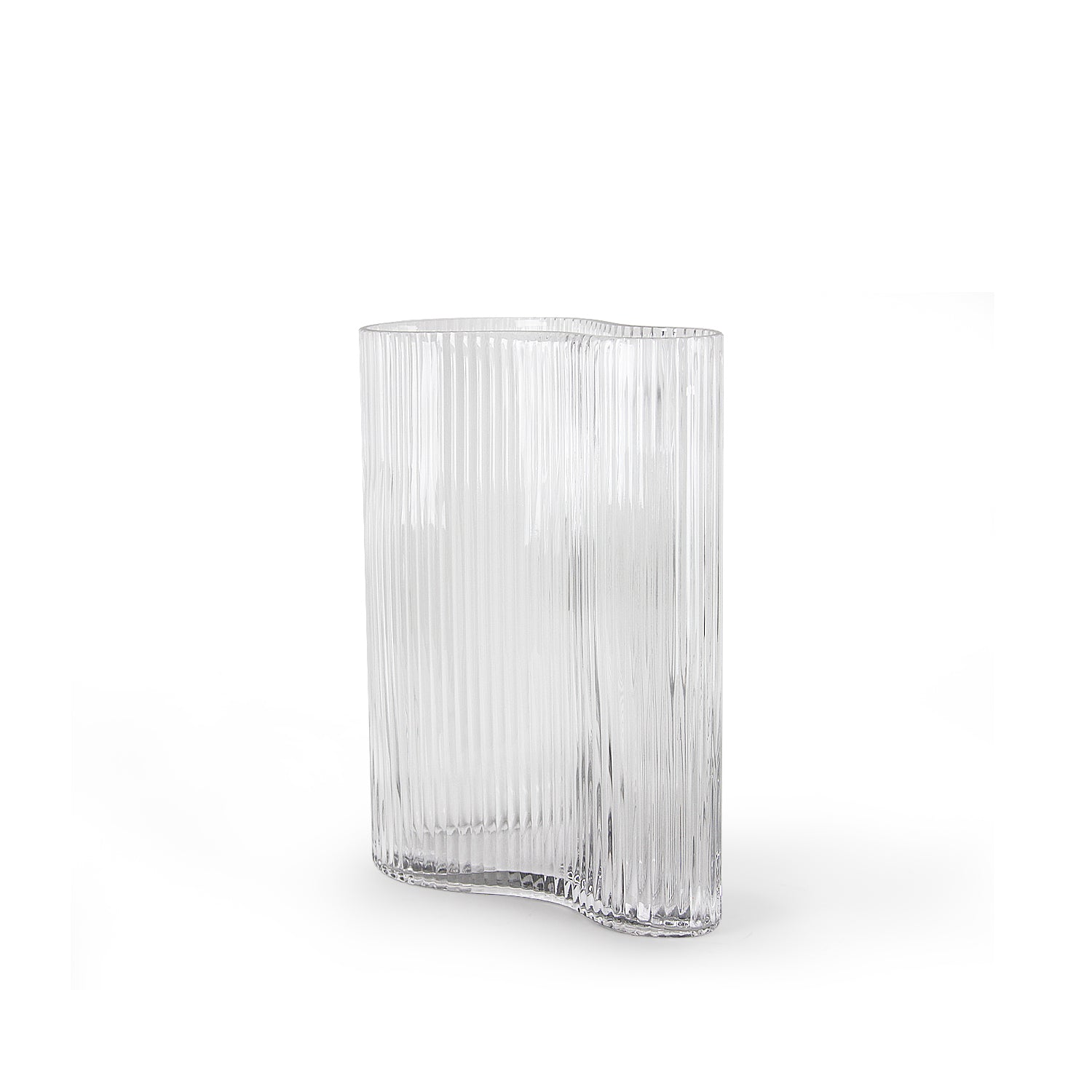 Wavy Ribbed Designer Vase | Galore Home: Luxury Home Decor, Elegant Home Furnishings, Stylish Home Accents & Contemporary Home Accessories