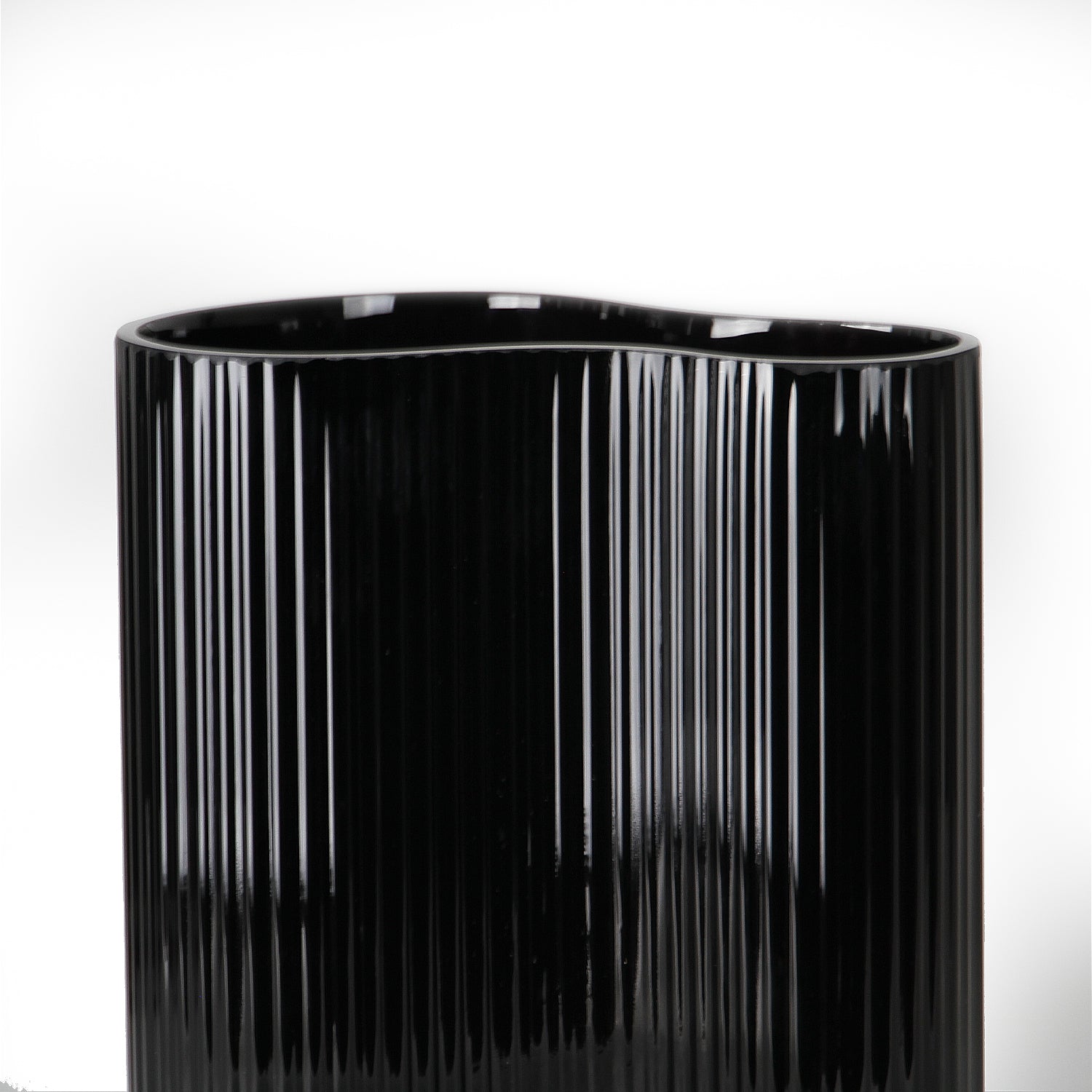 Wavy Ribbed Designer Vase | Galore Home: Luxury Home Decor, Elegant Home Furnishings, Stylish Home Accents & Contemporary Home Accessories