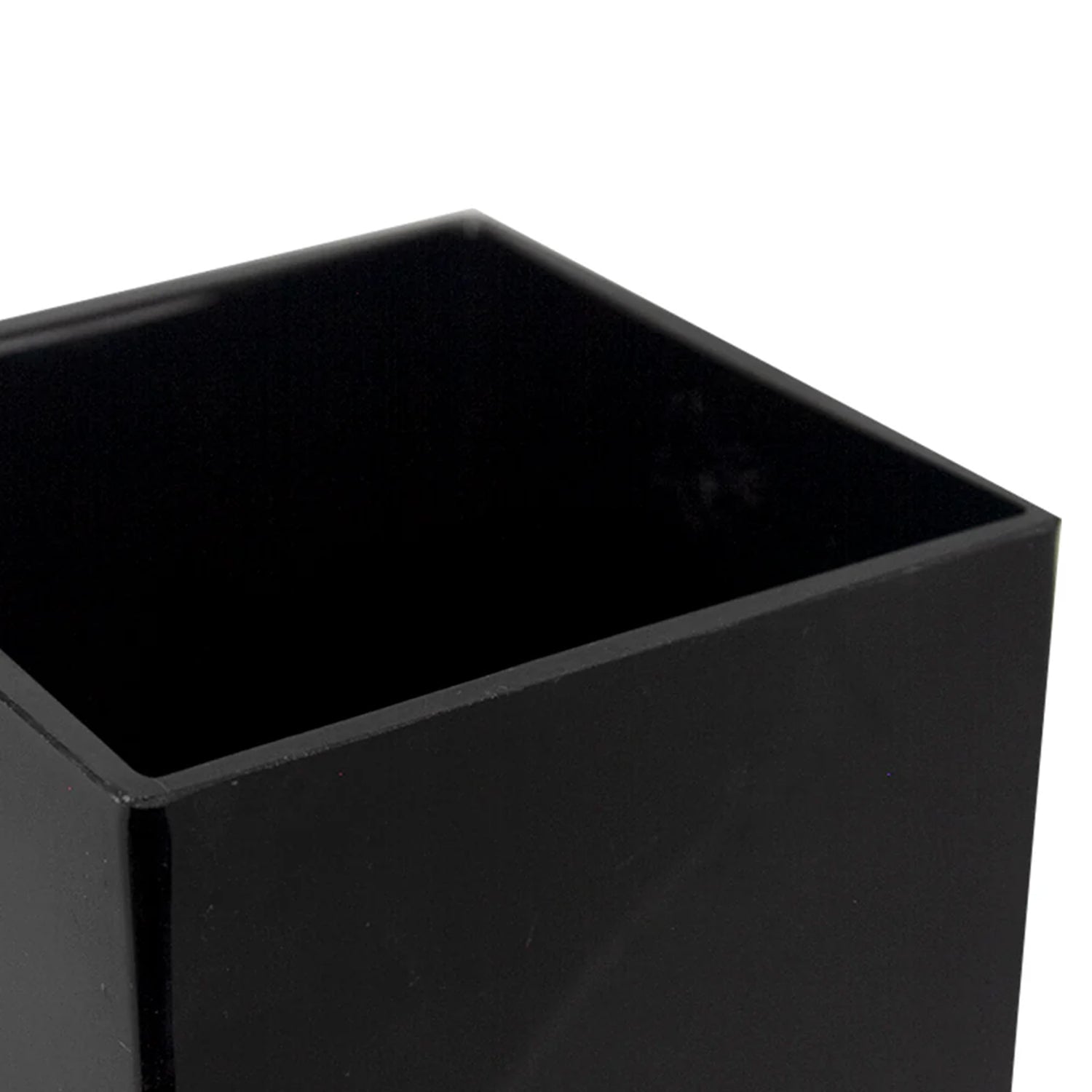 Premium Layered Black Glass Square