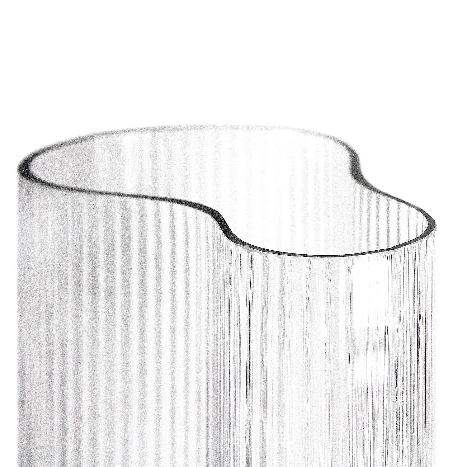 Wavy Ribbed Designer Vase | Galore Home: Luxury Home Decor, Elegant Home Furnishings, Stylish Home Accents & Contemporary Home Accessories