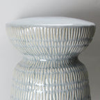 Ceramic Seating Stool Side Table