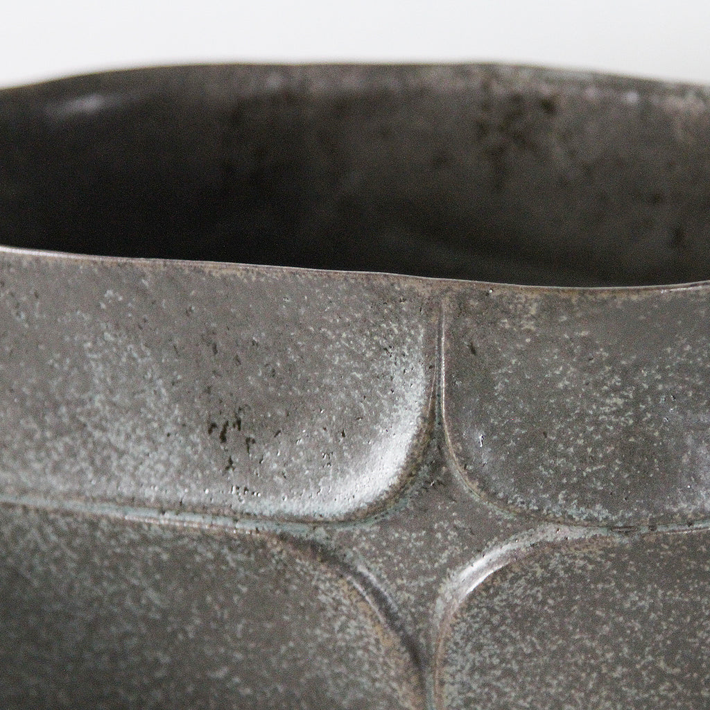 Decorative Oval Ceramic Pot | Galore Home: Luxury Home Decor, Elegant Home Furnishings, Stylish Home Accents & Contemporary Home Accessories
