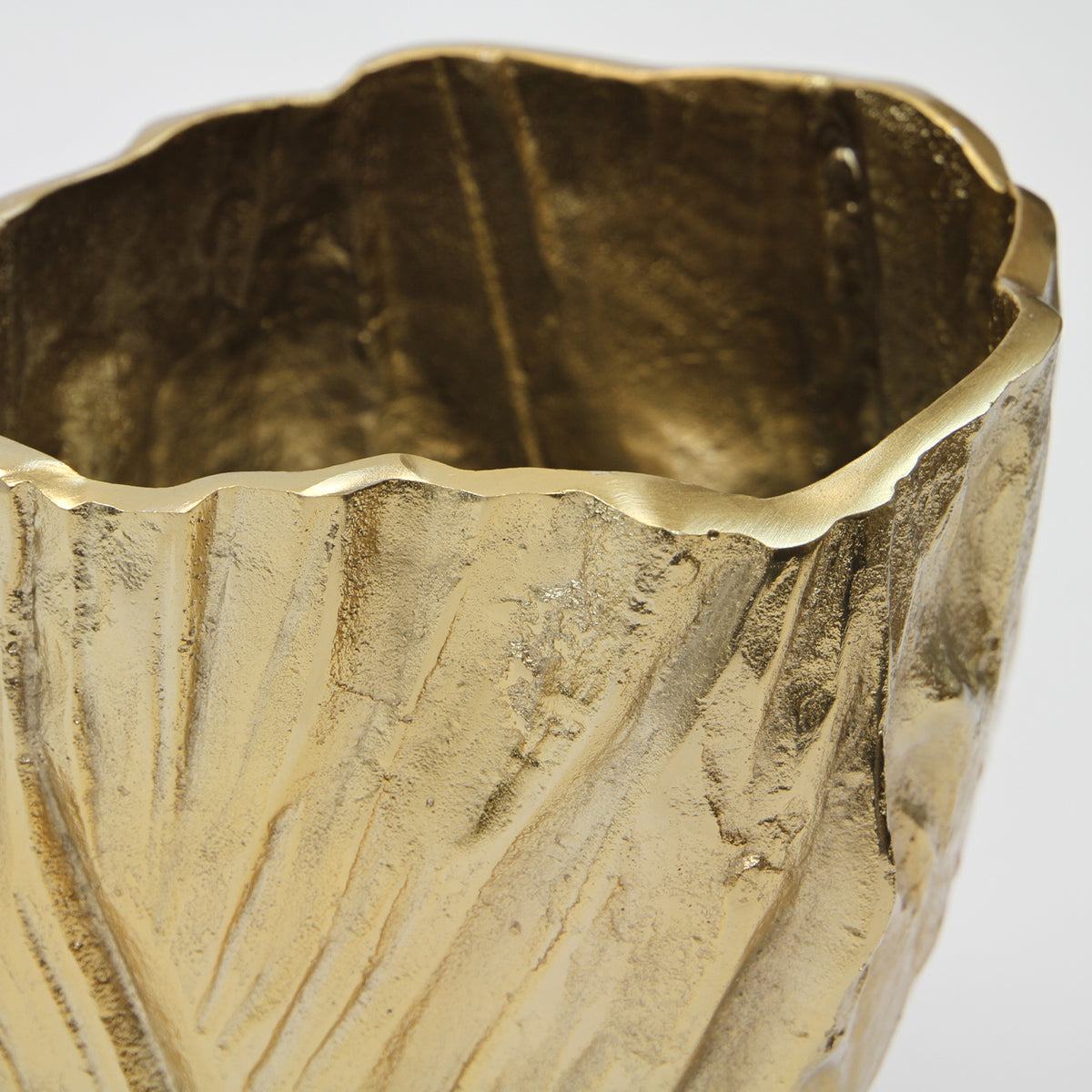 Golden Flare Aluminum Metal Vase | Galore Home: Luxury Home Decor, Elegant Home Furnishings, Stylish Home Accents & Contemporary Home Accessories