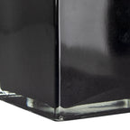 Premium Layered Black Glass Square