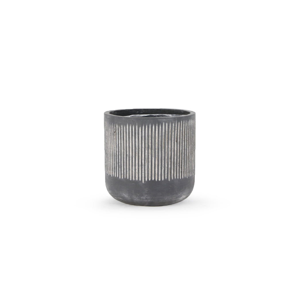 Ceramic Bamboo Ridged Planter | Galore Home: Luxury Home Decor, Elegant Home Furnishings, Stylish Home Accents & Contemporary Home Accessories