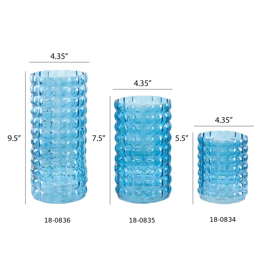 Bubble Cylinder Vases