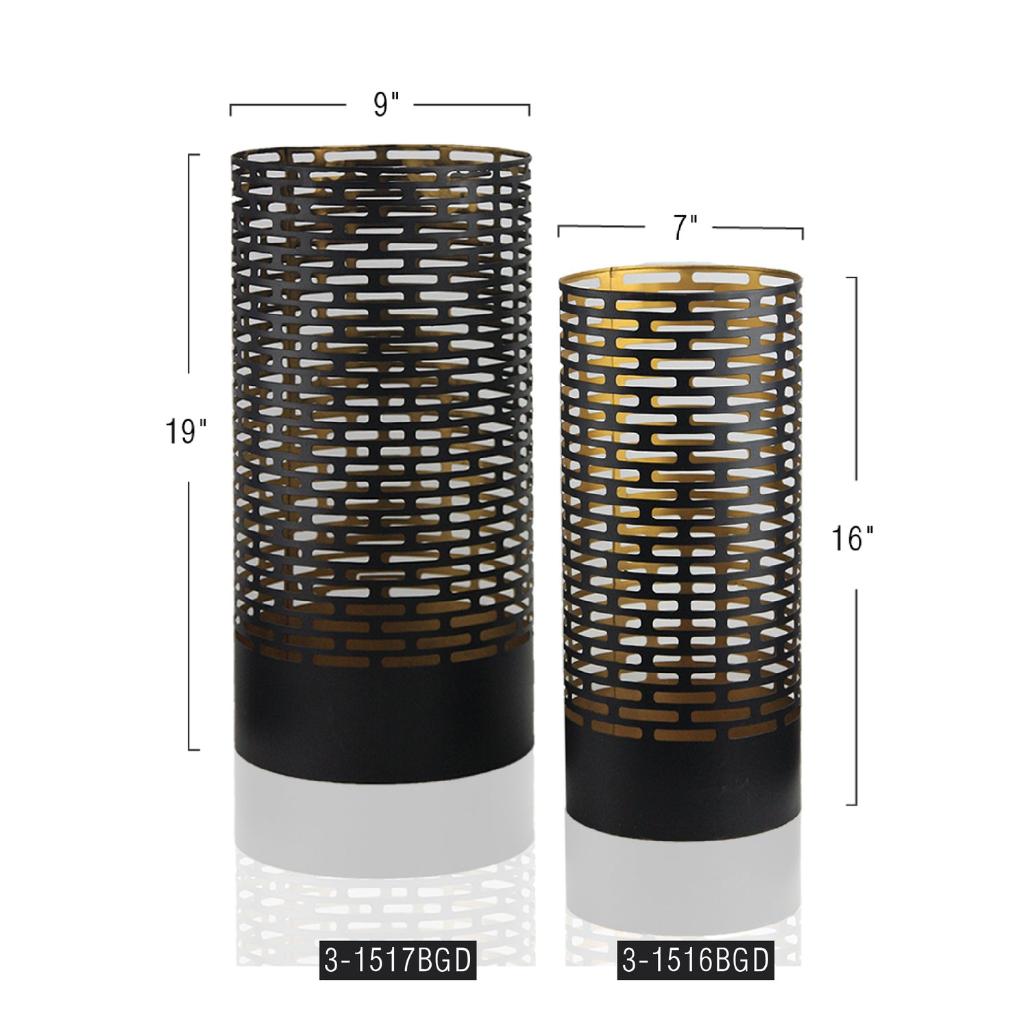 Mandala Floor Hurricane Candle Column | Galore Home: Luxury Home Decor, Elegant Home Furnishings, Stylish Home Accents & Contemporary Home Accessories