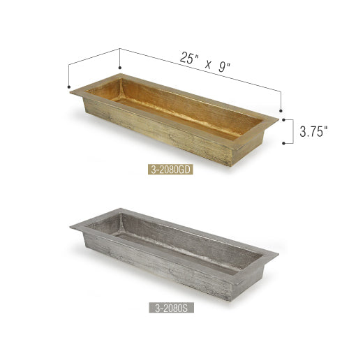 Long Trough Vase Pot | Galore Home: Luxury Home Decor, Elegant Home Furnishings, Stylish Home Accents & Contemporary Home Accessories