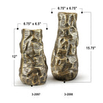 Molten Aluminum Vase