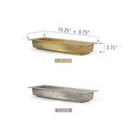 Long Trough Vase Pot | Galore Home: Luxury Home Decor, Elegant Home Furnishings, Stylish Home Accents & Contemporary Home Accessories
