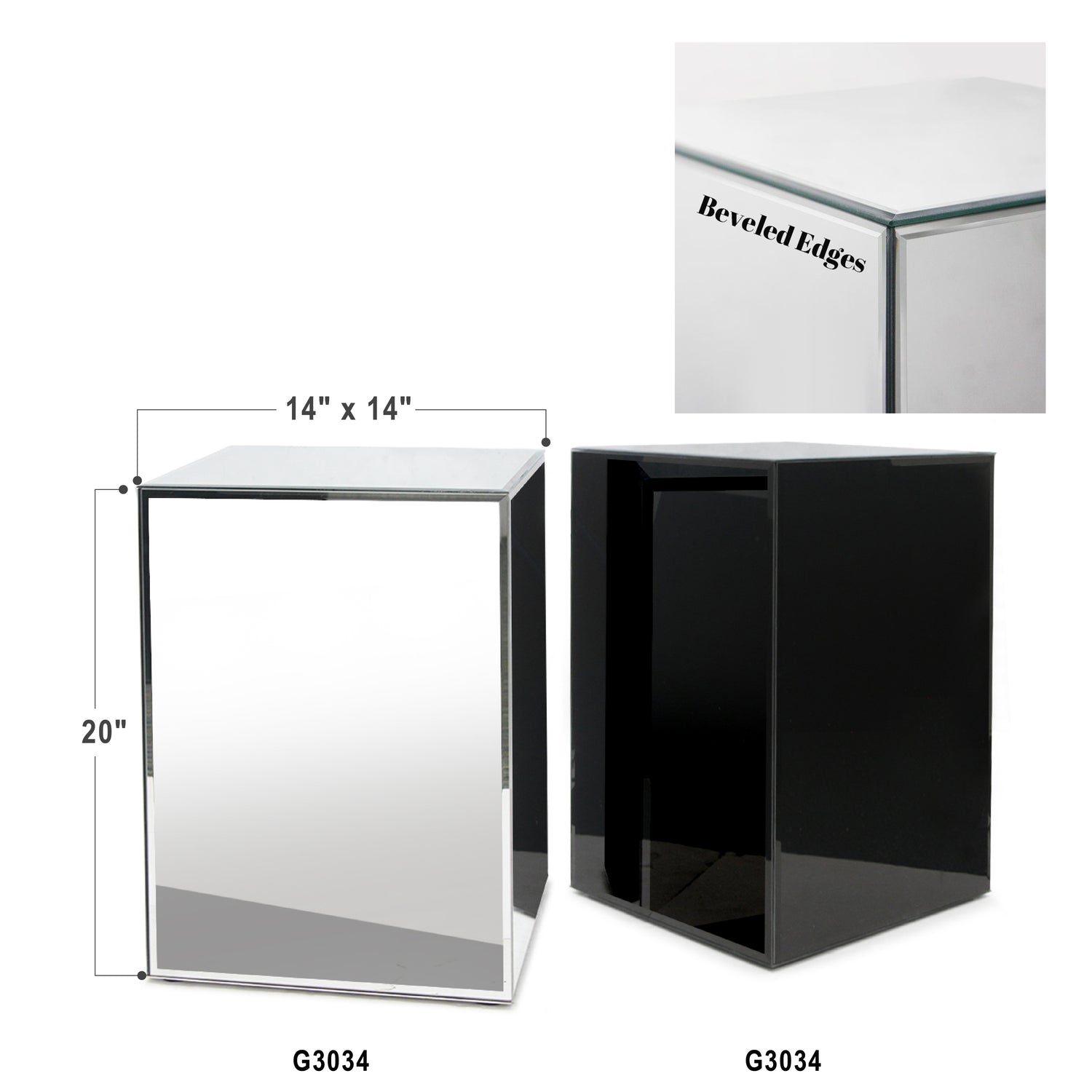 Mirror Block Column / Pedestal