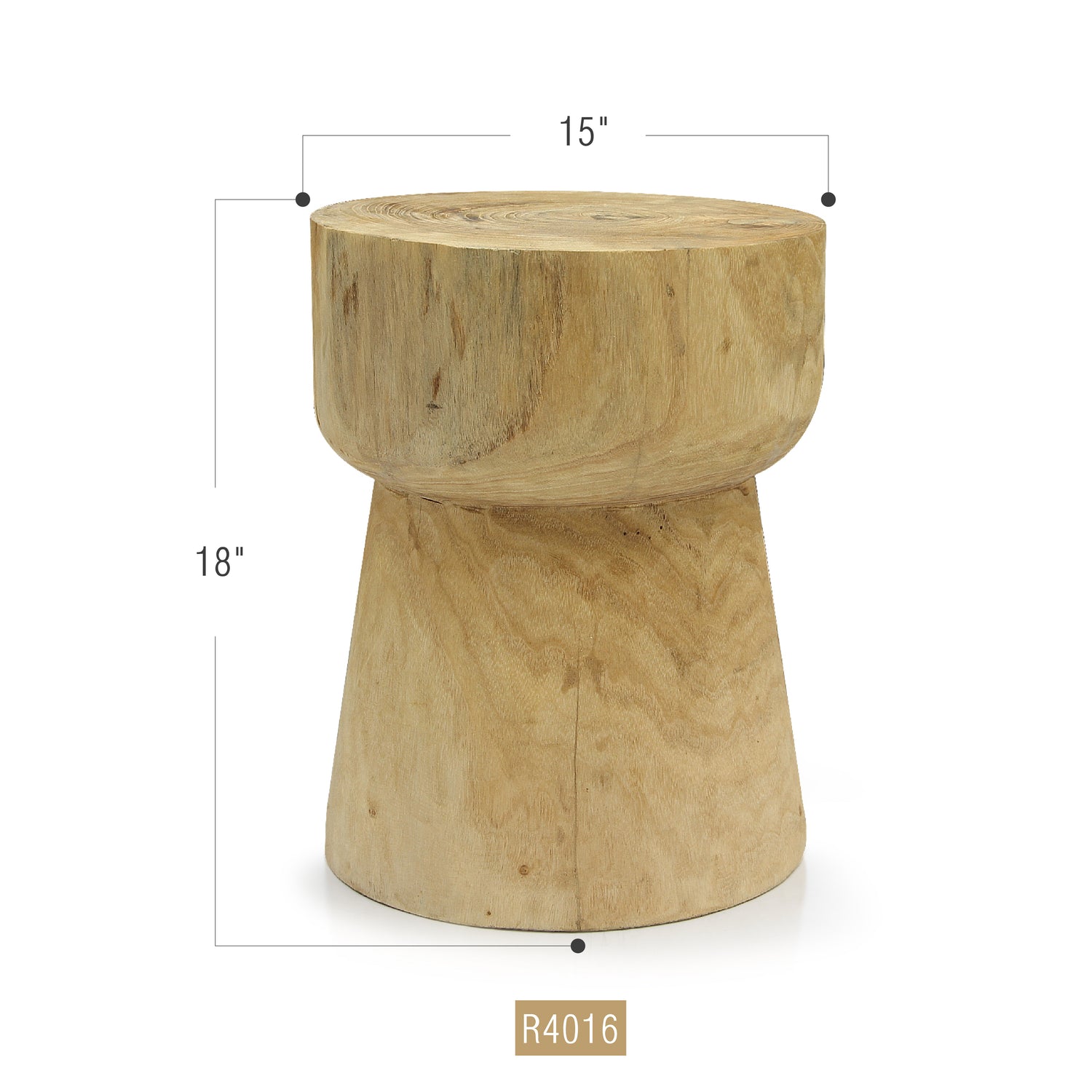 Verve Natural Wood Stand | Galore Home: Luxury Home Decor, Elegant Home Furnishings, Stylish Home Accents & Contemporary Home Accessories
