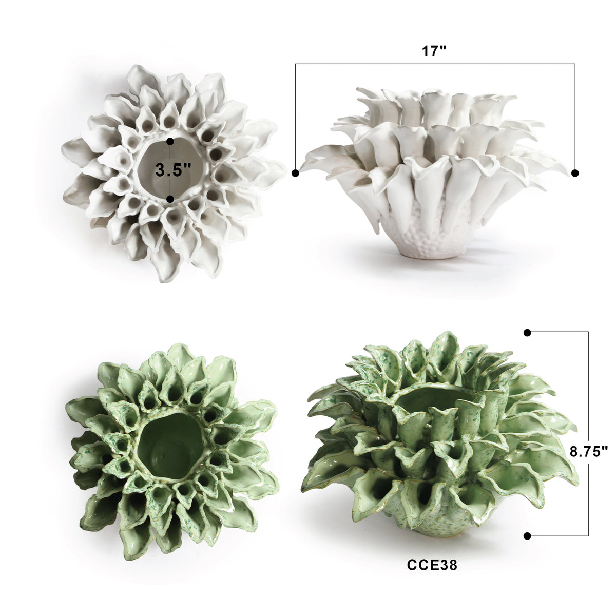 Lotus Cascade Vase