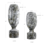 Stoic Face Sculpture / Planter | Galore Home: Luxury Home Decor, Elegant Home Furnishings, Stylish Home Accents & Contemporary Home Accessories