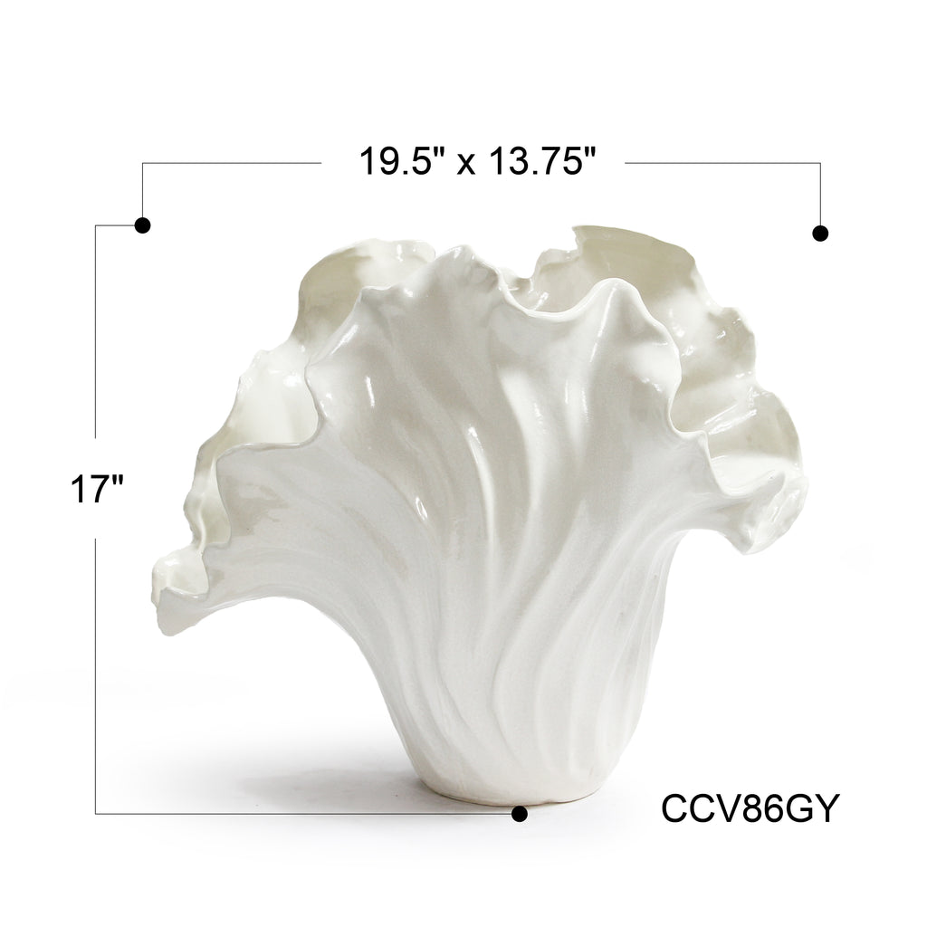 Fanfold Blossom Vase