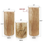 Nova Natural Wood Column / Pedestal