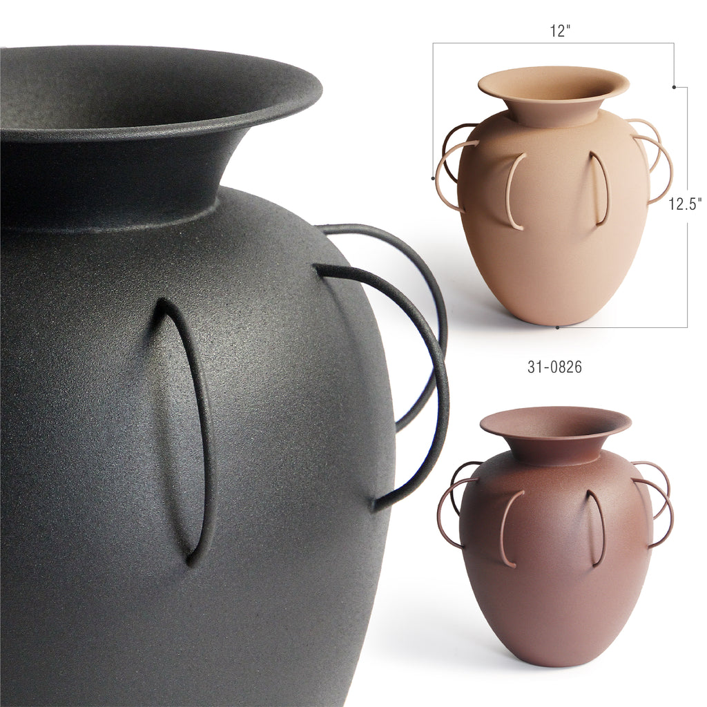 Aurea Jar Metal Vase