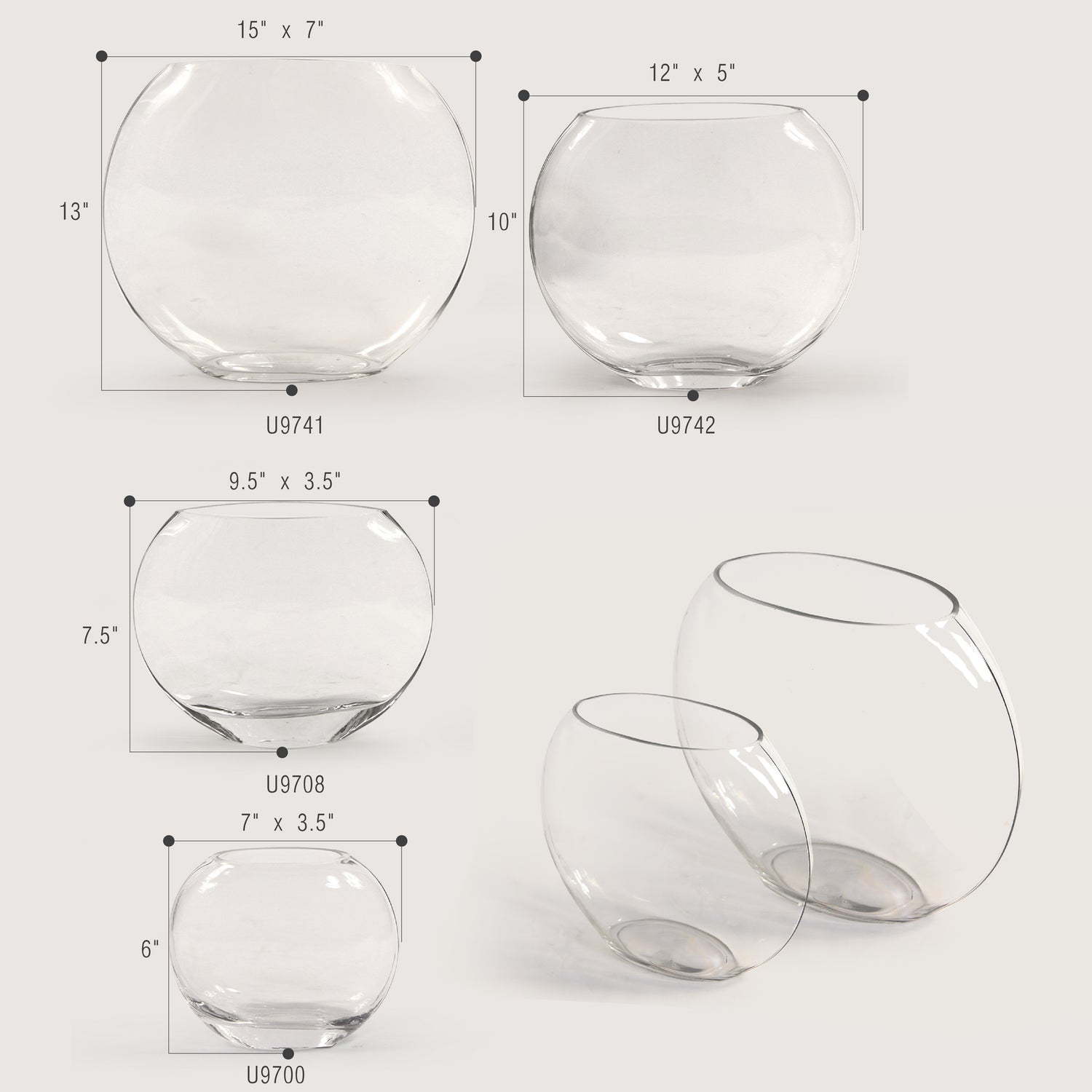 Moon Glass Vase