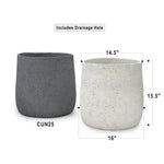 Graystone Floor Planter