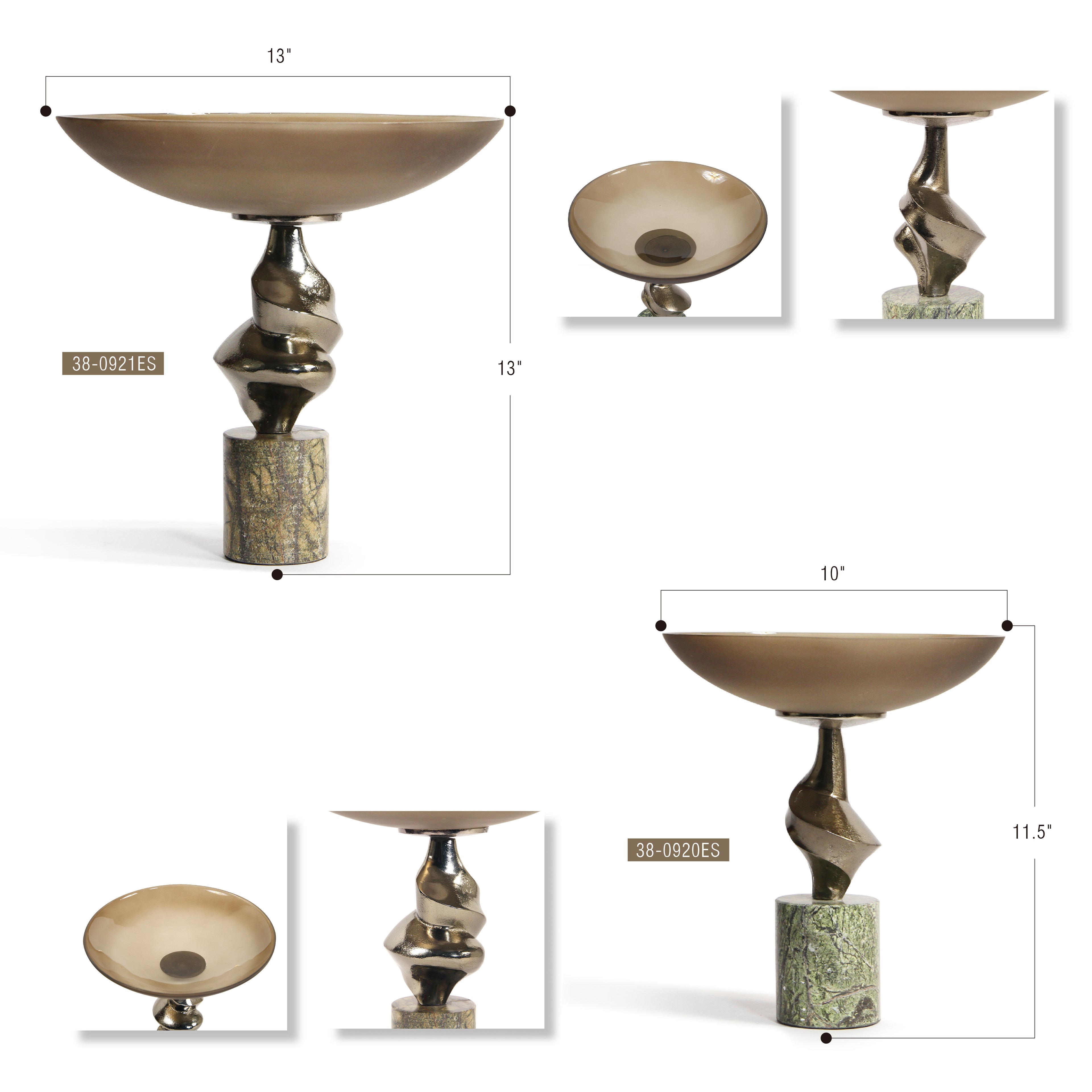 Orralis Compote and Candle Holder