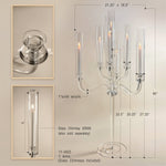 Premium Acrylic 7-Arms Chandelier Candelabra