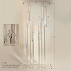 Diamond Glow Acrylic Candelabra