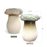 Mushroom Seating Stool Side Table