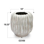 Rippled Haven Pot / Planter