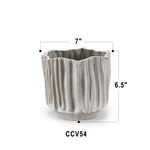 Rippled Haven Pot / Planter
