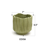 Rippled Haven Pot / Planter