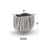 Rippled Haven Pot / Planter