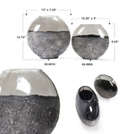 Lunar Decorative Glass Vase