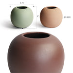 Circa Bowl Metal Vase