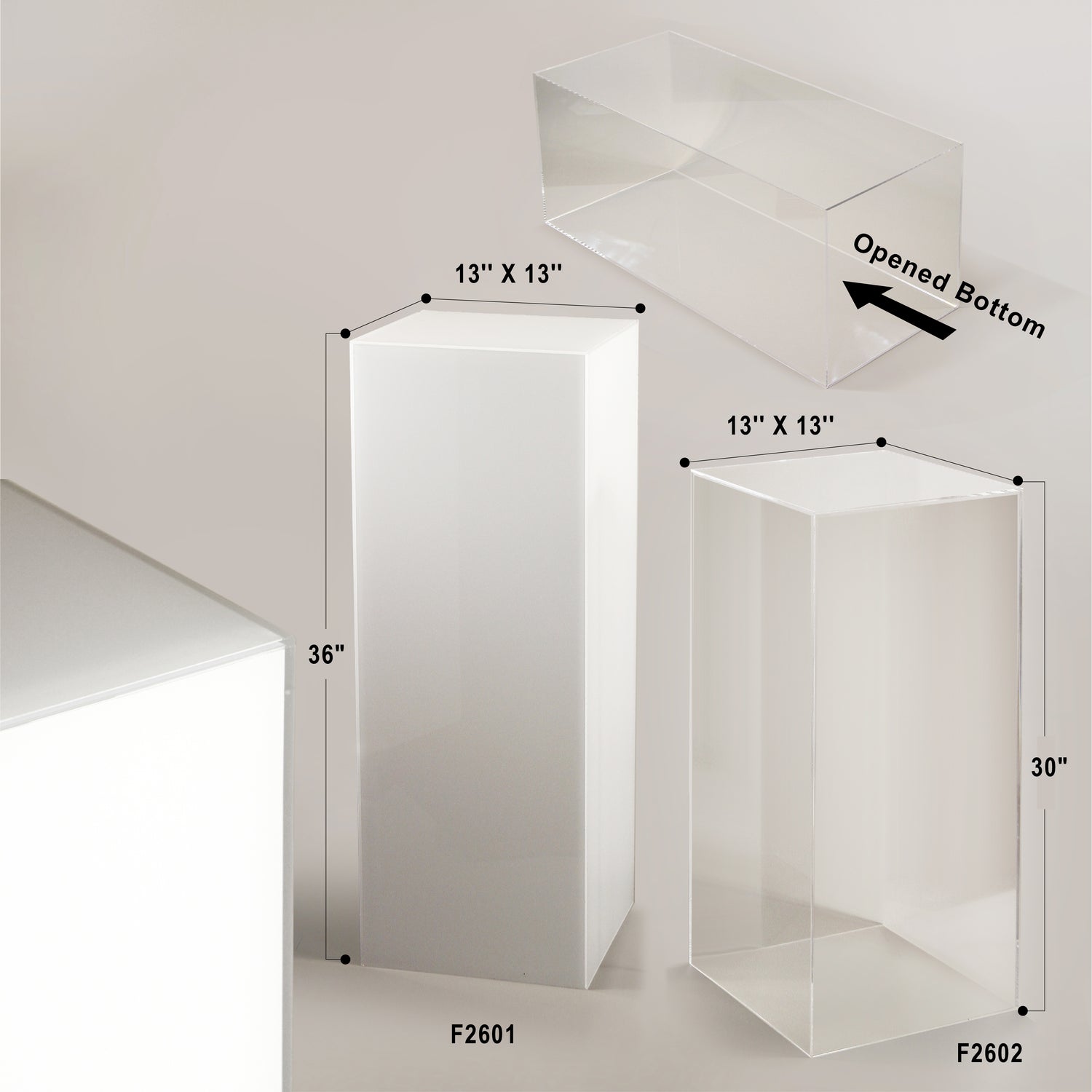 Showcase Pedestal Stand / Column