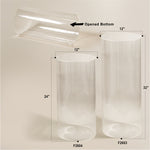 Round Acrylic Pedestal Stand / Column