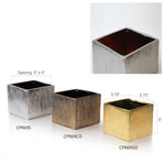 Etched Metallic Silver Collection